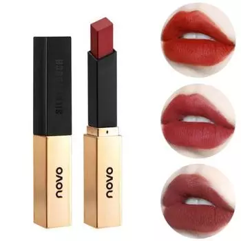 NOVO Matte Long Lasting Moisturizing Lipstick Питательный нелипкий крем для губ 420