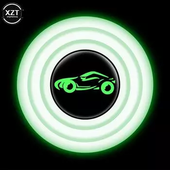 НОВЫЕ 10 шт. силиконовые накладки на двери автомобиля, предотвращающие столкновения, закрывающие двери, клейкие наклейки, светящиеся противоударные прокладки, автомобильные аксессуары