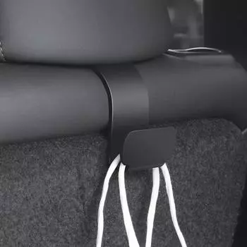 НОВЫЕ 2 шт. крючки для багажника автомобиля Tesla Model Y, крючки для задних сидений, органайзеры для багажника, вешалка для хранения вещей, крючок для салона автомобиля