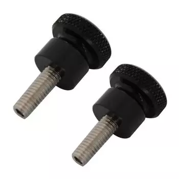 НОВЫЕ 2 шт. Винты сиденья без инструментов Короткий винт для Triumph Thruxton Bonneville Scrambler T100