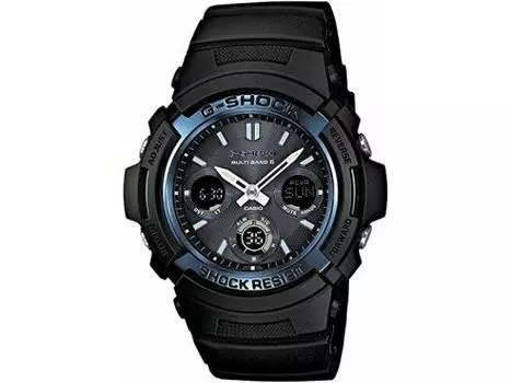 НОВЫЕ часы CASIO G-SHOCK Deniana радиоволновая солнечная AWG-M100A-1A мужские из Японии