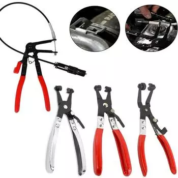 НОВЫЕ клещи для хомутов гибкого шланга кабельного типа, инструмент для снятия автомобильного ремонта радиатора охлаждающей жидкости, нагревателя и хомутов водяного шланга