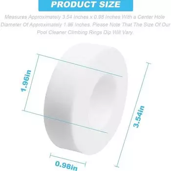 НОВЫЕ кольца для скалолазания для робота-очистителя бассейна 6101611-4R, совместимые с Dolphin M200, M400, M500, DX3/DX4/DX6 и другими защитными кольцами