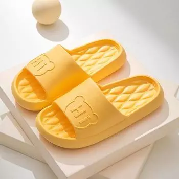 НОВЫЕ летние бытовые бытовые банные на толстой подошве нескользящие износостойкие верхняя одежда модные туфли тапочки мужские 36-37fit35-36