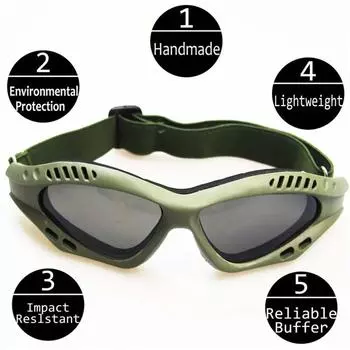 НОВЫЕ мотоциклетные очки, велосипедные очки, эластичные тактические защитные очки CS, ветрозащитные, пылезащитные, спортивные очки на открытом воздухе