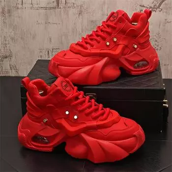 НОВЫЕ роскошные дизайнерские мужские ботинки челси на платформе, ботильоны из спилковой кожи с толстой подошвой, мужская обувь, короткие ботинки Martins с круглым носком 38 чёрный