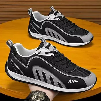 НОВЫЕ роскошные мужские повседневные кроссовки, легкие удобные кроссовки, теннисные лоферы на плоской подошве для мужской обуви 39