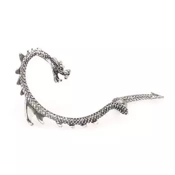 НОВЫЕ серьги-манжеты, серьги-гвоздики на клипсе в стиле панк, готический модный подарок чёрный