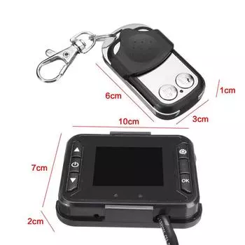 НОВЫЙ 12В Автомобильный Грузовой Дизельный Парковочный Отопитель ЖК-Монитор Переключатель+Комплект Пульта Дистанционного Управления