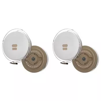 НОВЫЙ 200LM Кемпинговый сказочный светильник с дисплеем для кемпинга и путешествий (хаки)