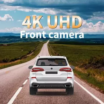 НОВЫЙ 3,7-дюймовый IPS UHD 2K/4K видеорегистратор с подключением к WiFi-приложению, автомобильный регистратор, камера ночного видения, датчик GSensor, черный ящик NONE