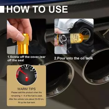 НОВЫЙ 3 шт. 120 мл акция очистители каталитического нейтрализатора автомобиля мощный каталитический очиститель для двигателя автомобиля снижает шум двигателя анти-мы