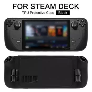НОВЫЙ 4 цвета для игровой консоли Steam Deck, мягкий защитный чехол для Steam Deck, чехол из ТПУ, силиконовый противоударный чехол с защитой от падений белый