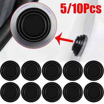 НОВЫЙ 5/10 10 шт. прокладка для защиты от столкновений двери автомобиля, амортизатор, буфер, поглотитель звука, изоляционные накладки, наклейка на бампер H8T9