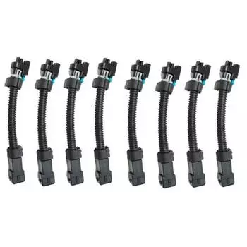 НОВЫЙ 8 ШТ. LQ4 LQ9 4.8 5.3 6.0 Жгут проводов к адаптерам инжекторов LS1 LS6 LT1 EV1