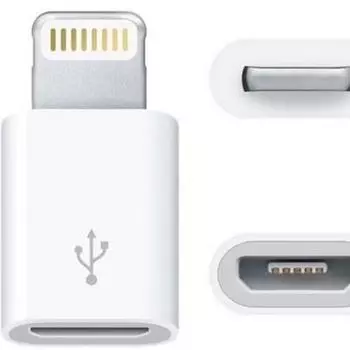 НОВЫЙ адаптер Lightning-Micro USB для Apple iPhone/iPad Mini/Air