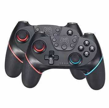 НОВЫЙ беспроводной контроллер S10 Bluetooth для Nintendo Switch Pro, геймпад для Switch OLED/Ps3/Android с 6-осевой ручкой, джойстик для ПК белый