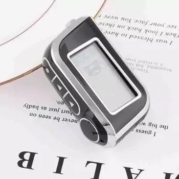 НОВЫЙ чехол для автомобильного ключа из ТПУ, чехол-брелок для Starline A93 A63, русская версия, двухсторонний пульт дистанционного управления для автомобильной сигнализации, брелок чёрный