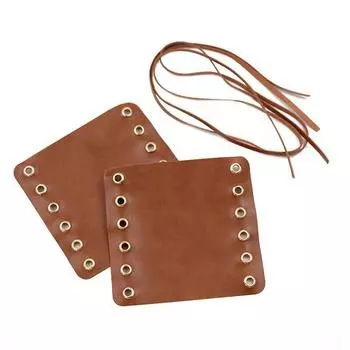 НОВЫЙ чехол для ручек с регулируемым ремешком, противоскользящий чехол для руля (Темно коричневый