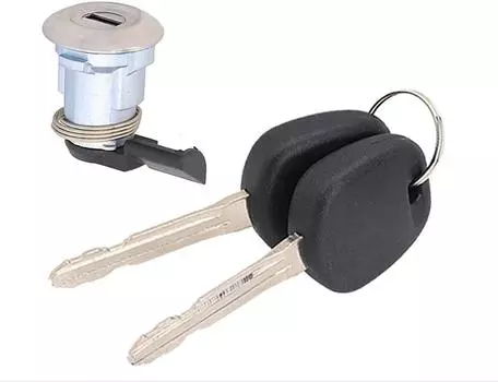 НОВЫЙ цилиндр замка лючка топливного бака Toyota Tacoma и 2 ключа оригинальные запчасти OEM 1995-04