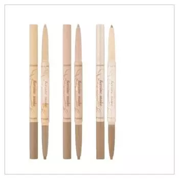 [НОВЫЙ цвет] Двойной карандаш для глаз Kiss Me Heroine Make, оттенок 02 Sparkle Volume, 1 шт.