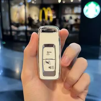 НОВЫЙ чехол для ключа мотоцикла TPU, держатель брелока для Honda PCX160 VISION SH350 160 PCX 125, переключатель 150 ADV, ключ 350 2021 2022 Key Case белый