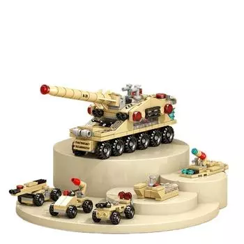 НОВЫЙ DIY 6в1 Авианосец Вертолет Миномет Ракета Бронемашина Набор Строительных Блоков Девочки Кирпичики Модель из Фильма Детская Игрушка