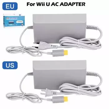 НОВЫЙ для Nintendo Wii U WiiU игровой консоли адаптер 100-240 В 15 В 5 А домашний настенный блок питания зарядное устройство переменного тока адаптер EU US вилка высокое качество