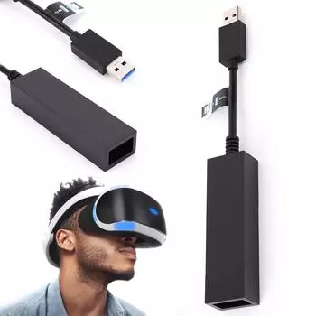 НОВЫЙ Для PS5 VR Кабель-адаптер для консоли PS5 USB 3.0 Мини-разъем камеры для PS VR на P5 Кабель-адаптер для PS5 Аксессуары