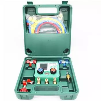 НОВЫЙ холодильный вакуумметр с цифровым дисплеем Mainfold HVAC Air Conditoner вакуумметр тестер температуры