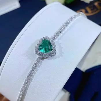 НОВЫЙ INBrand Trend Ювелирные изделия Браслет Palaiba из углерода и бриллиантов Ювелирные изделия Золото и браслет на каждый день для дня рождения