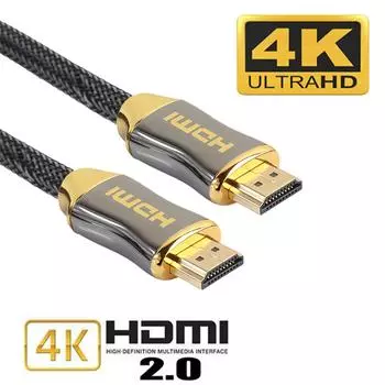 НОВЫЙ кабель премиум-класса v2.0b HDR Gold Высокоскоростной HDTV Ultra HD 2160p 4K 3D
