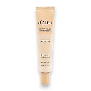 НОВЫЙ лимитированный выпуск [d Alba] Skin Fit Cover Serum BB Cream 30 г (SPF35)