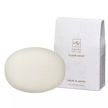 НОВЫЙ Maneel Clear Soap Очищающий камень Взбитая пена для умывания лица Освежающая пушистая жевательная пена Экстракт корня шлемника Гиалуроновая кислота Гибридная роза