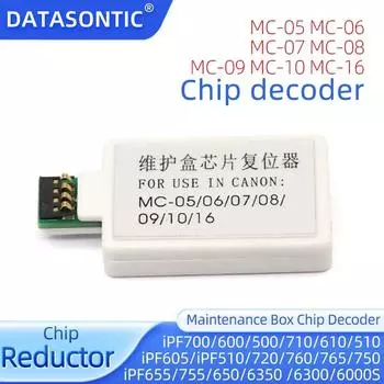 НОВЫЙ MC-05 MC-06 MC-07 MC-08 MC-09 MC-10 MC-16 Декодер коробки обслуживания для принтера Canon iPF9110 iPF8100 iPF8300 MC05 MC10 MC16 1pc