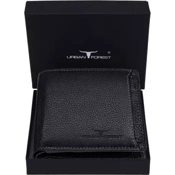 НОВЫЙ мужской кошелек из натуральной кожи - стандартного размера (7 слотов для карт)