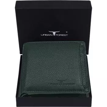 НОВЫЙ мужской кошелек из натуральной кожи - стандартного размера (7 слотов для карт)