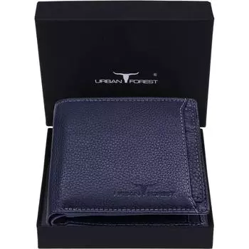 НОВЫЙ мужской кошелек из натуральной кожи - стандартного размера (7 слотов для карт)