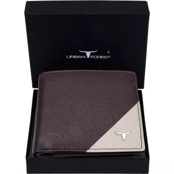 НОВЫЙ мужской повседневный кошелек из натуральной кожи с RFID-меткой (6 слотов для карт) Бумажник