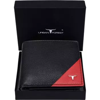 НОВЫЙ мужской повседневный кошелек из натуральной кожи с RFID-меткой (6 слотов для карт) Бумажник