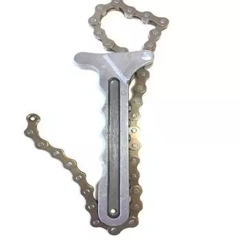 НОВЫЙ Регулируемый ключ для снятия масляного фильтра двигателя автомобиля Инструменты для ремонта автомобиля серебряный