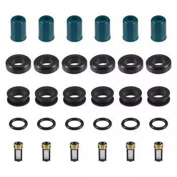 НОВЫЙ Ремкомплект уплотнительных колец для ремонта топливных форсунок для Toyota 3VZE 3.0L грузовик 1988-1995