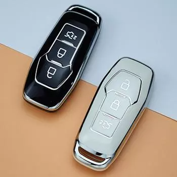 НОВЫЙ серебряный чехол для дистанционного ключа из ТПУ для Ford Focus 3 4 ST Mondeo 5 MK5 Mustang F-150 Explorer Edge Fiesta Kuga MK3 4, аксессуары