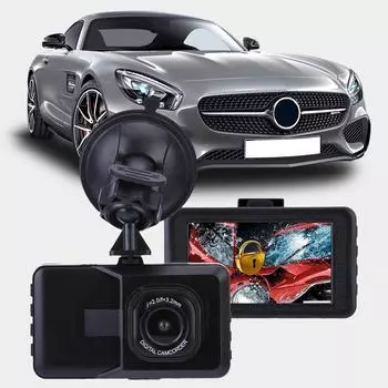 НОВЫЙ стиль 4-дюймовый ЖК-экран 170 градусов двойной объектив HD 1080P камера автомобильный видеорегистратор видеорегистратор видеорегистратор G-сенсор Прямая поставка cz