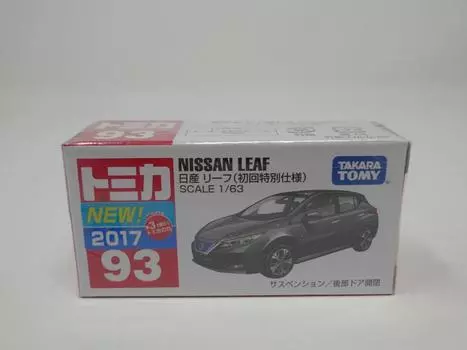 [НОВЫЙ] TAKARA TOMY Tomica 93 Nissan Leaf Первая специальная спецификация 2017 Япония