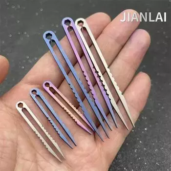 НОВЫЙ титановый захват TC4, небольшой инструмент для повседневного использования, многоцелевой профессиональный карманный инструмент для ремонта на открытом воздухе, пинцет для макияжа