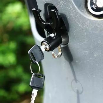 НОВЫЙ Универсальный Противоугонный Замок для шлема мотоцикла Высококачественный Замок для шлема мотоцикла скутера Подвесной Набор Ключей для Металлического Замка Безопасности CN