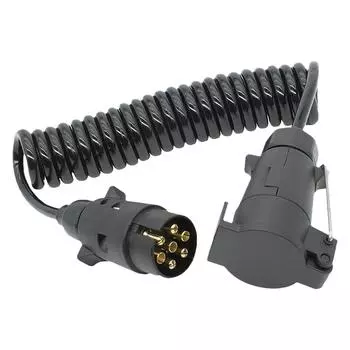 НОВЫЙ высококачественный 7-контактный удлинительный кабель для освещения прицепа грузовика, штекер провода, гнездо, соединительные муфты, разъем цепи CN