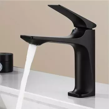 НОВЫЙ высококачественный смеситель для ванной комнаты с горячей и холодной водой, латунный сердечник, кран для раковины с защитой от брызг в ванной комнате, кран для раковины в ванной комнате G9/16