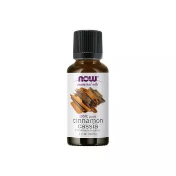 Now Food Pure Essential Aroma Oil Cinnamon Cassia Regular Oil, 30 мл, 1 шт.